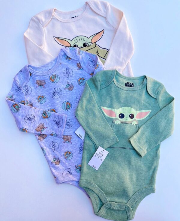 SET DE BODYS STAR WARS
